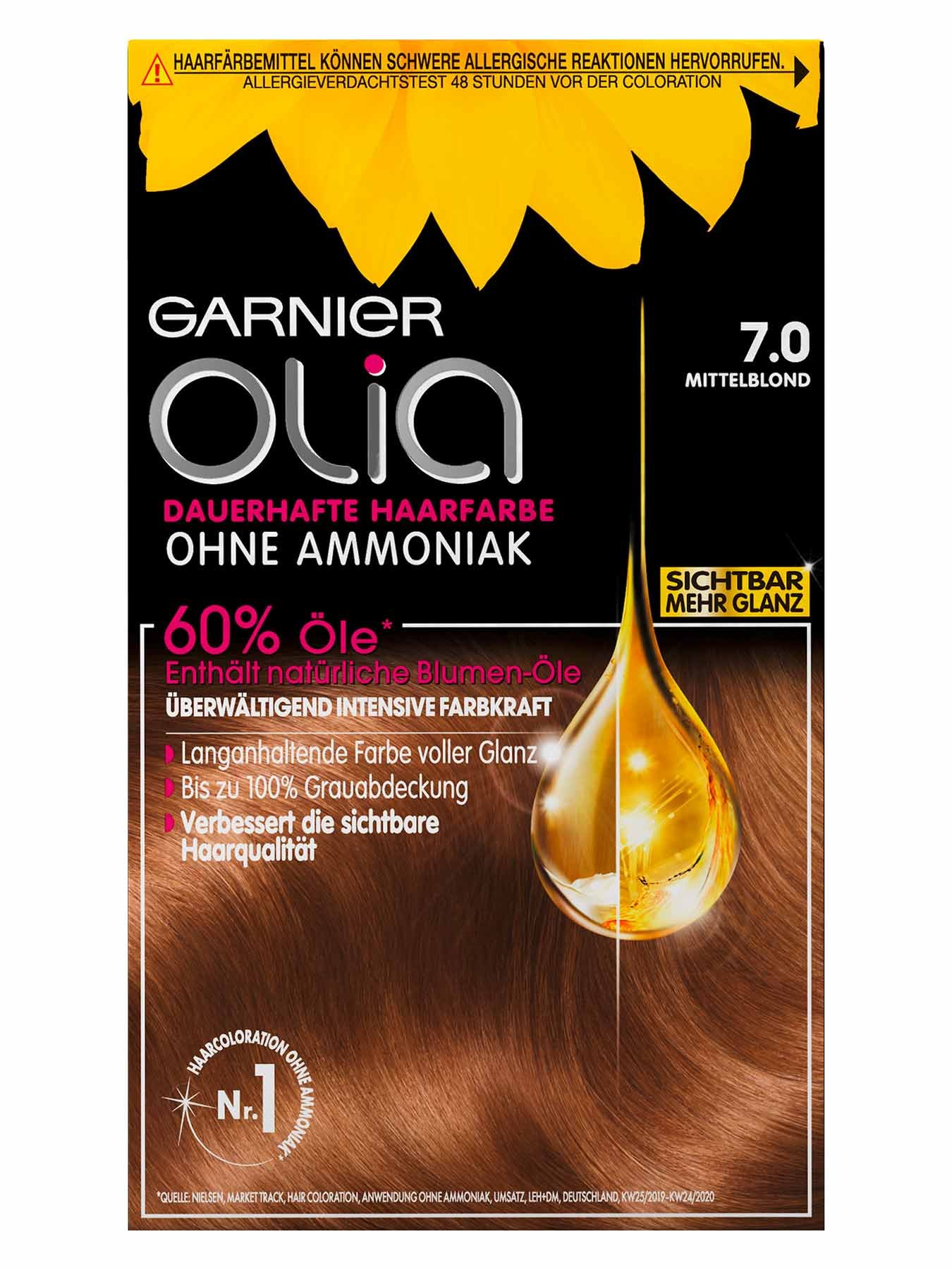 Olia 7.0 Mittelblond Produktbild